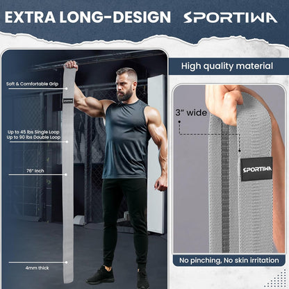 Sportiwa Premium 76" Extended Fabric Resistance Band